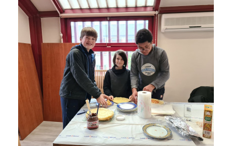 Crêpes et Bridge pour nos scolaires